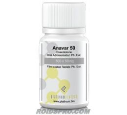 Anavar 50 for sale | Oxandrolone 50 mg x 100 tablets | Platinum Biotech